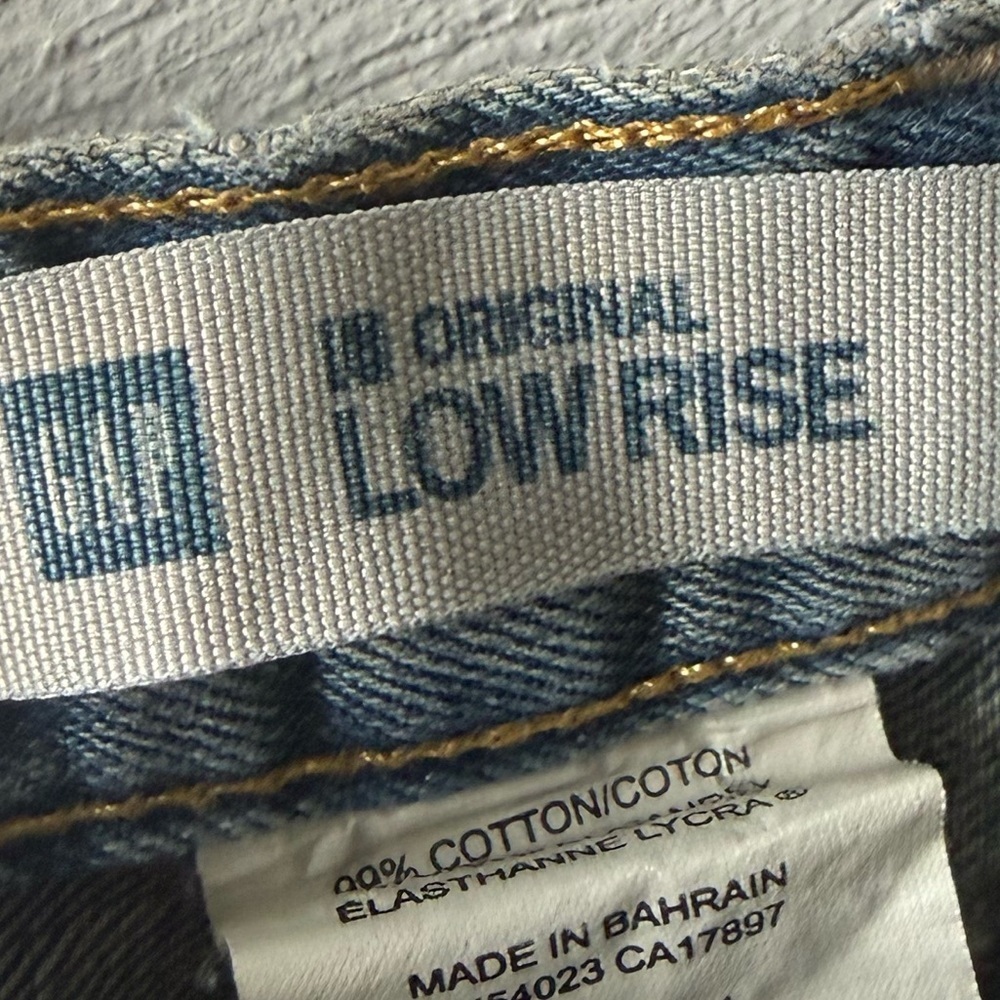 Y2K 2002 GAP Original Low Rise Dusty Wash Crop Capri Jeans 12R Vintage EUC - Picture 5 of 6